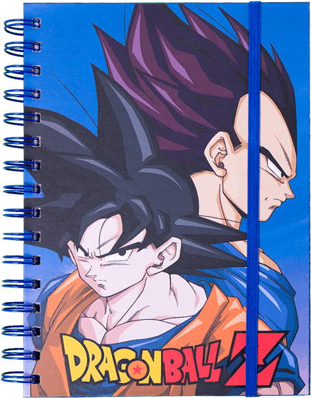 Goku & Vegeta A5 Spiral Notebook - Dragon Ball Z The Miniatures Game (600x600), Png Download