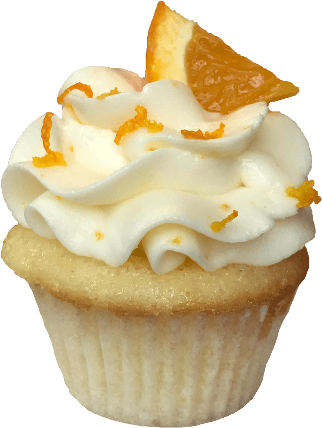 Fresh-squeezed Orange - Cupcake (1500x1500), Png Download