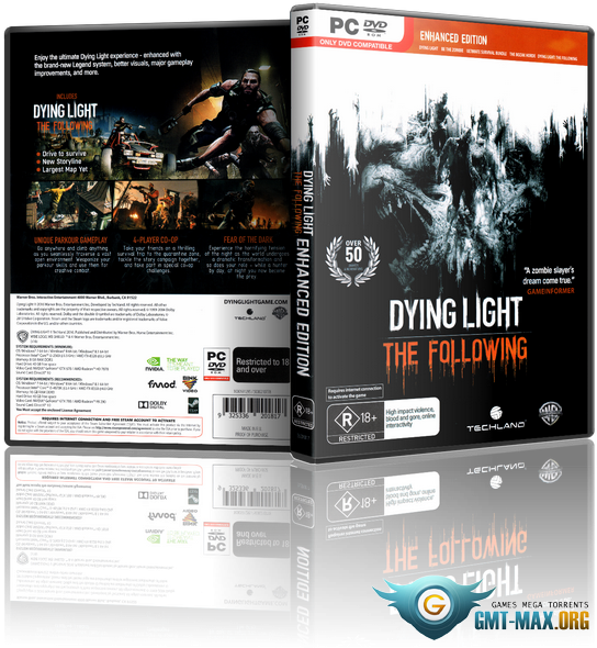Dying Light The Following Enhanced Edition Incl All - Dying Light The Following Enhanced Edition Ps4 Pl (543x596), Png Download