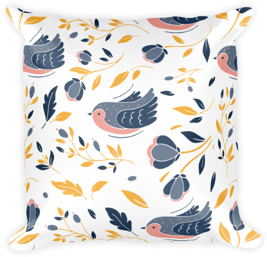 White Pillow Png - Throw Pillow (600x600), Png Download