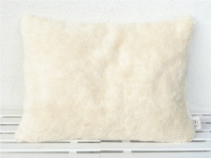 Organic Cuddly Decorative Pillow Natural White - Cushion (800x800), Png Download