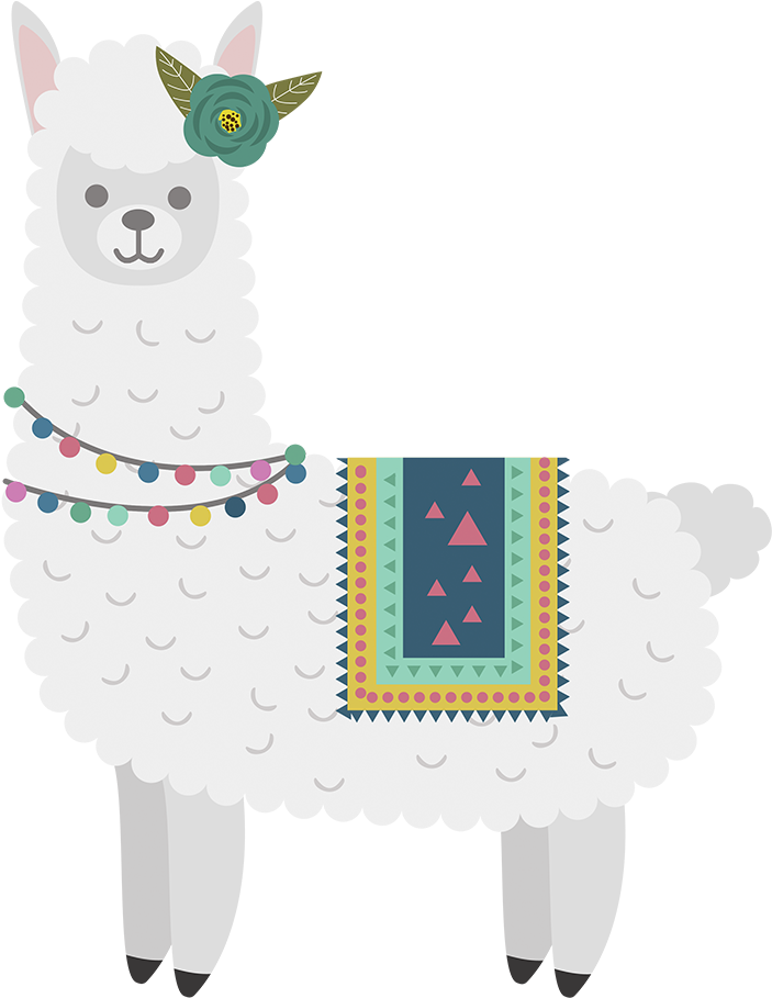 Llama - Sheep (737x1516), Png Download