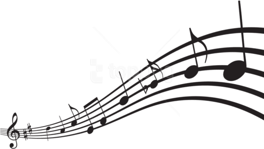 Free Png Download Music Notes Png Images Background - Music Bar (850x495), Png Download