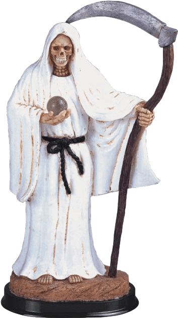 Oracion A Mi Niña Blanca Santa Muerte (649x649), Png Download