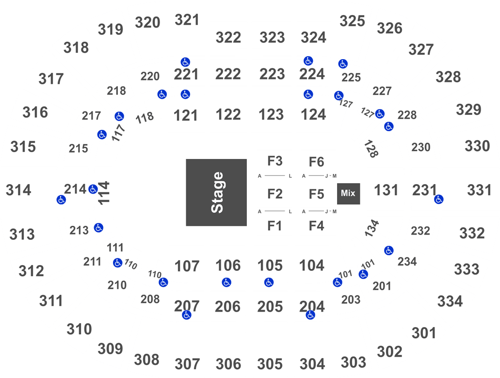 Sesame Street Live Tickets Columbus - Schottenstein Center Seating Chart (1050x800), Png Download