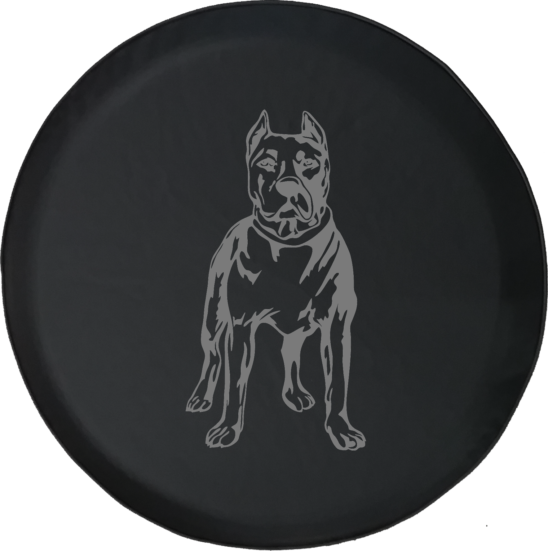 Pitbull Staffy Dog Lover American Bulldog Jeep (1768x1777), Png Download