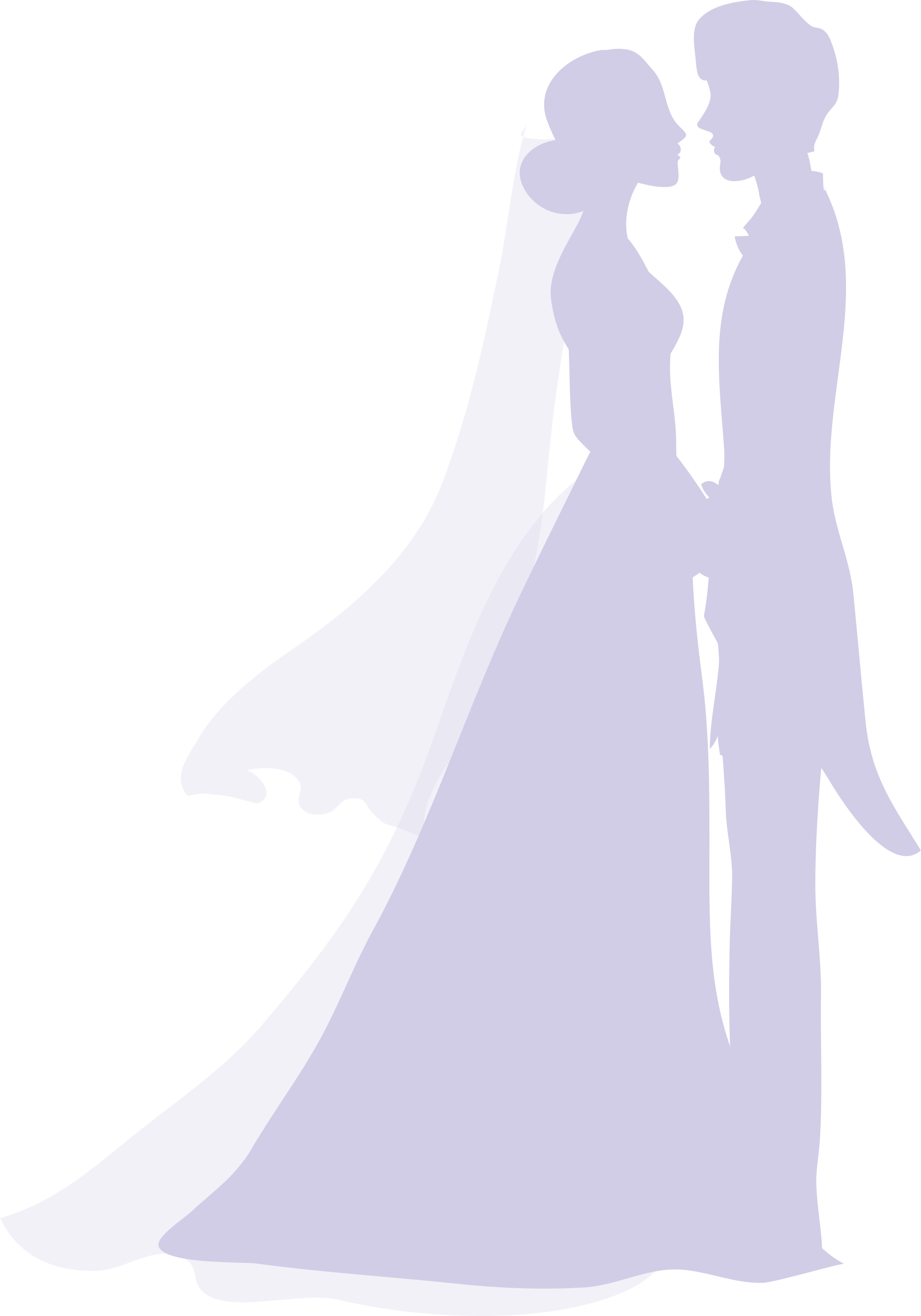 Wedding Transprent Png Free - Illustration (1854x2650), Png Download