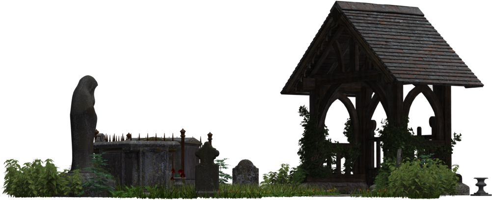 Graveyard Png - Gazebo (1024x645), Png Download