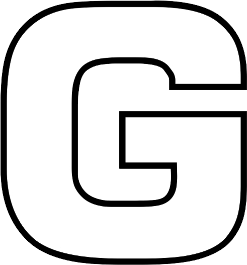 Letter G Png (533x657), Png Download