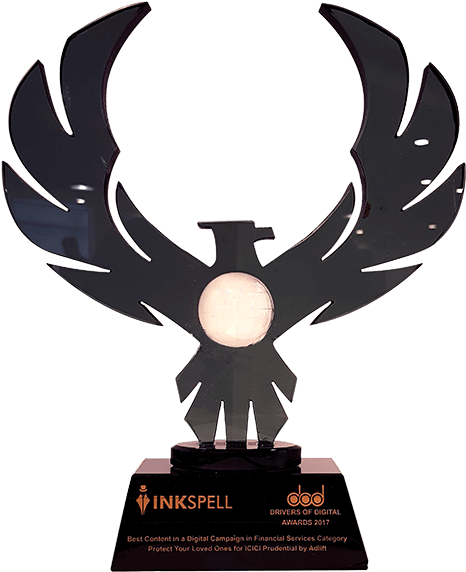 Gold For Best Content In A Digital Campaign In Financial - Sphinx Tribal (600x600), Png Download