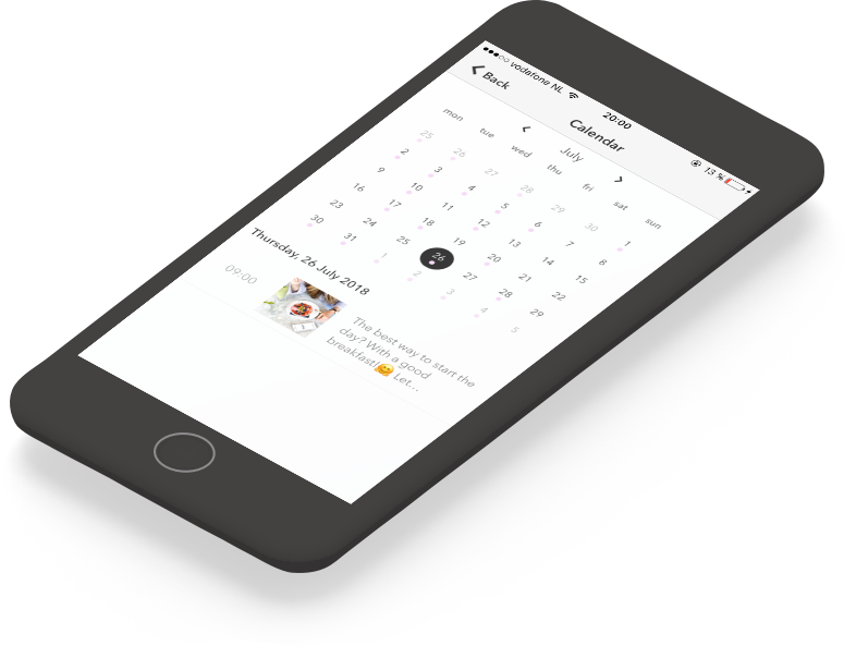 Download Our Ios App For Instagram Scheduling On The - Iphone (786x593), Png Download