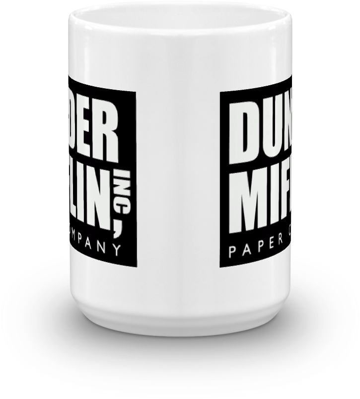 Dunder Mifflin World's Best Bos Mug Made In - Coffee Cup (1000x1000), Png Download