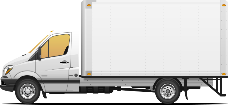 Box Truck - Commercial Vehicle (1517x356), Png Download