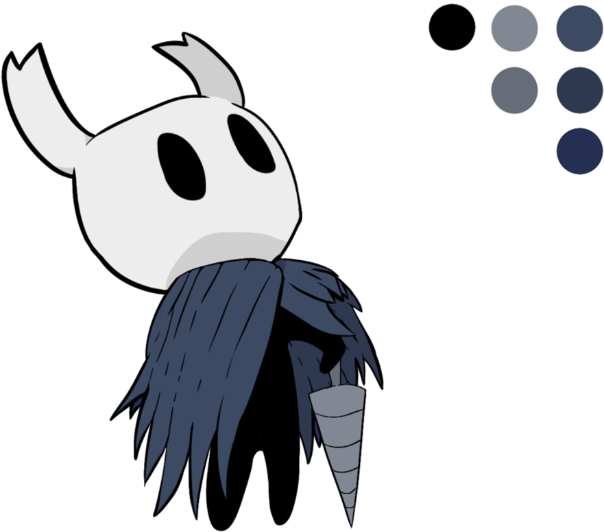 Fang Drawing Hollow - Hollow Knight The Knight Png (999x799), Png Download