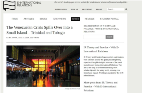 My August 2018 Blog On The E-international Relations - Aeropuerto Internacional De Maiquetia (600x776), Png Download