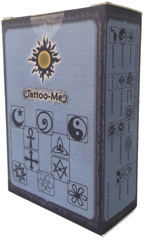 Symbols 1 Tattoo Me Stamps - Henna (750x953), Png Download