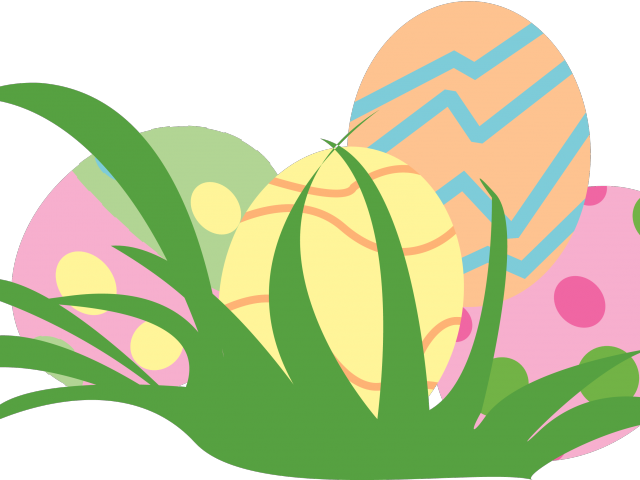 Easter Clipart Cross - Christian Easter Eggs Clipart (640x480), Png Download