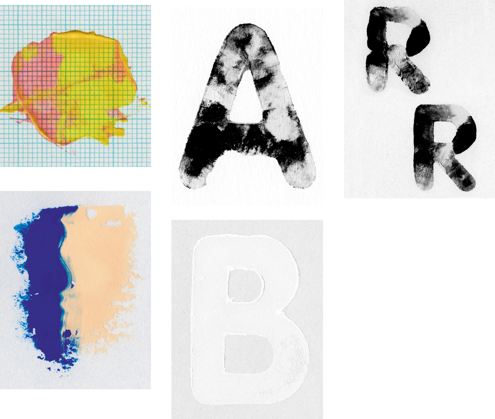A Failed Experiment Playing With Acrylics, Foam Letter - Sketch (1920x1627), Png Download