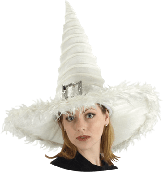 Price Match Policy - White Witch Hat (555x555), Png Download