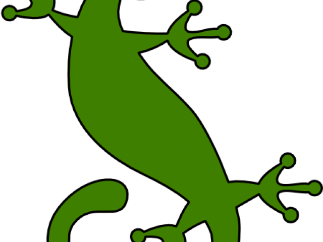 Gecko Clipart Transparent Background - Gecko Clip Art (640x480), Png Download