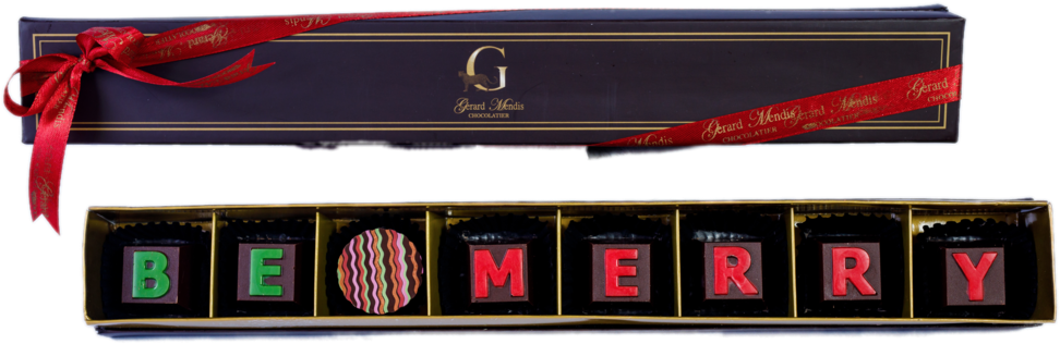 Be Merry, 8 Piece Box Of Chocolates - Coin Purse (1024x683), Png Download
