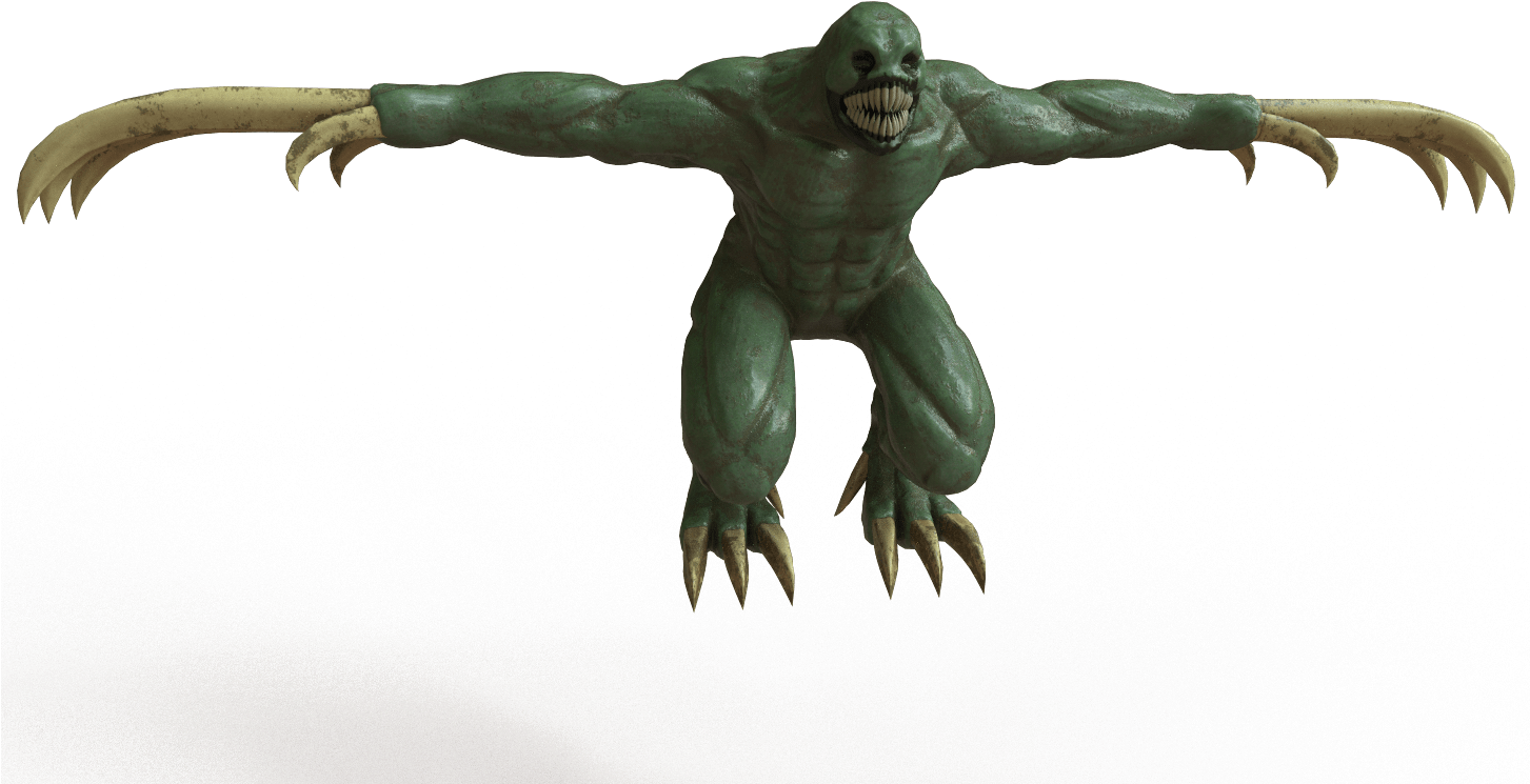 Character Originally Created For The Asymmetrical Horror - Supernatural Creature (1452x918), Png Download