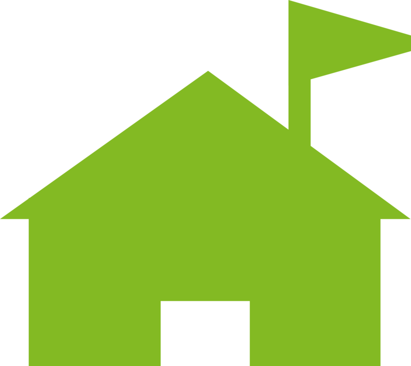 Green School Logo Brand Triangle (840x750), Png Download