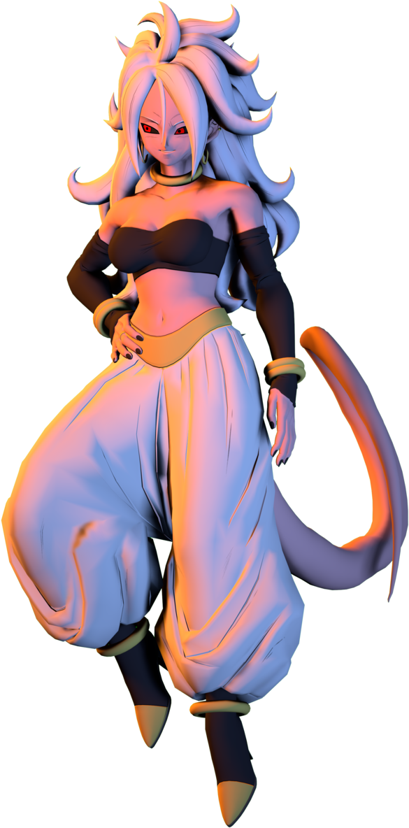 Android 21 Png - Action Figure (670x1191), Png Download