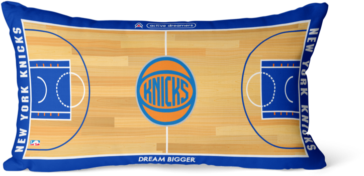 New York Knicks Lumbar Pillow (1024x1024), Png Download