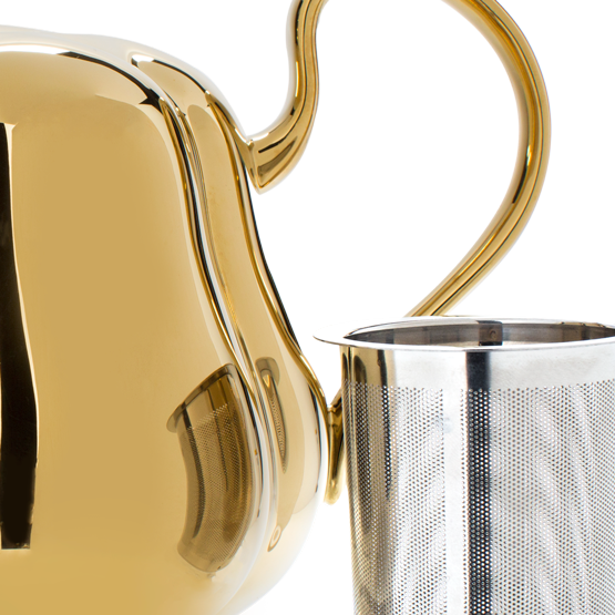 Cinderella Gold Pumpkin Teapot - Table (555x555), Png Download