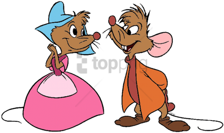 Free Png Download Cinderella Mary Mouse Png Images - Cinderella Jaq And Mary (850x506), Png Download