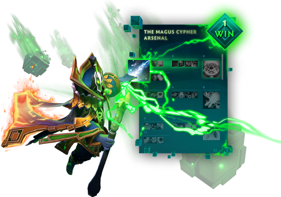 Valve Releases The Frosthaven Update With A New Rubick - Exalted The Magus Cypher (993x634), Png Download