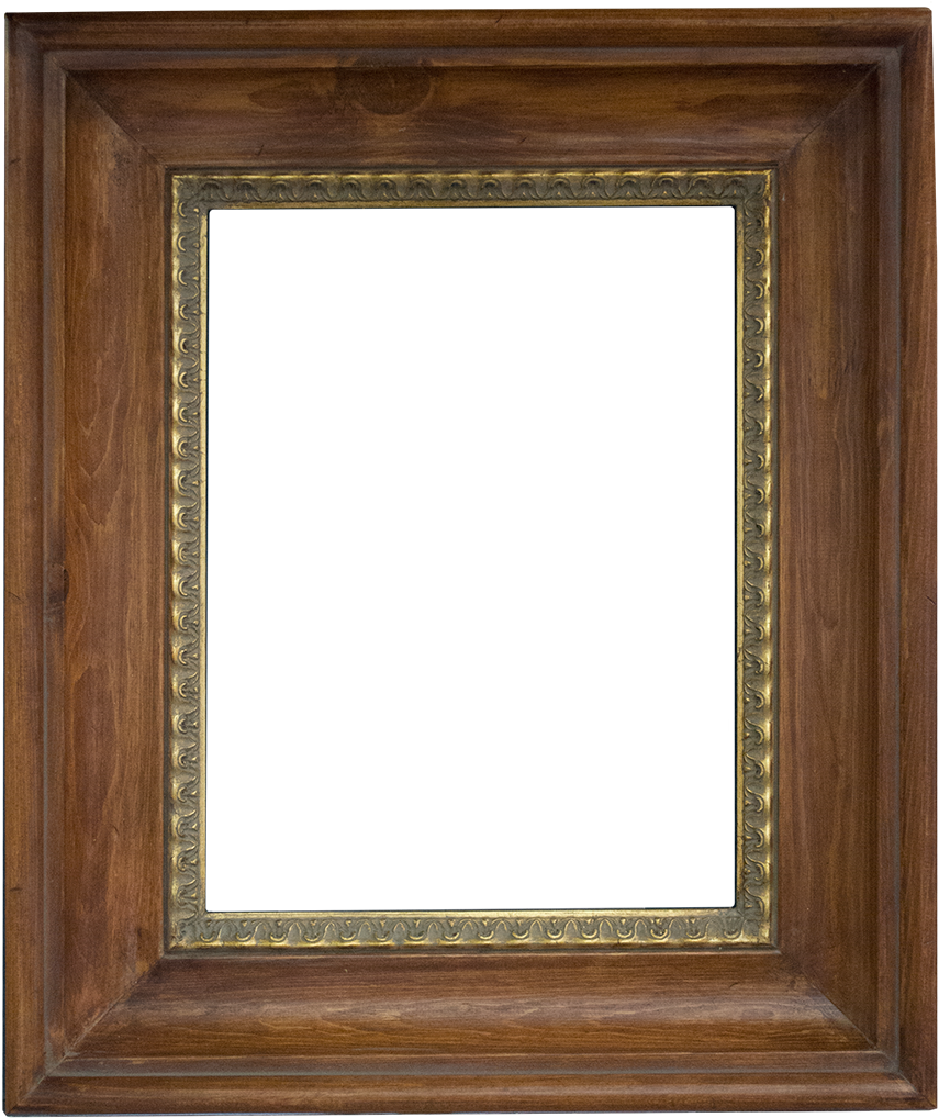 #921 Honey - Plein Air Frames (900x1055), Png Download