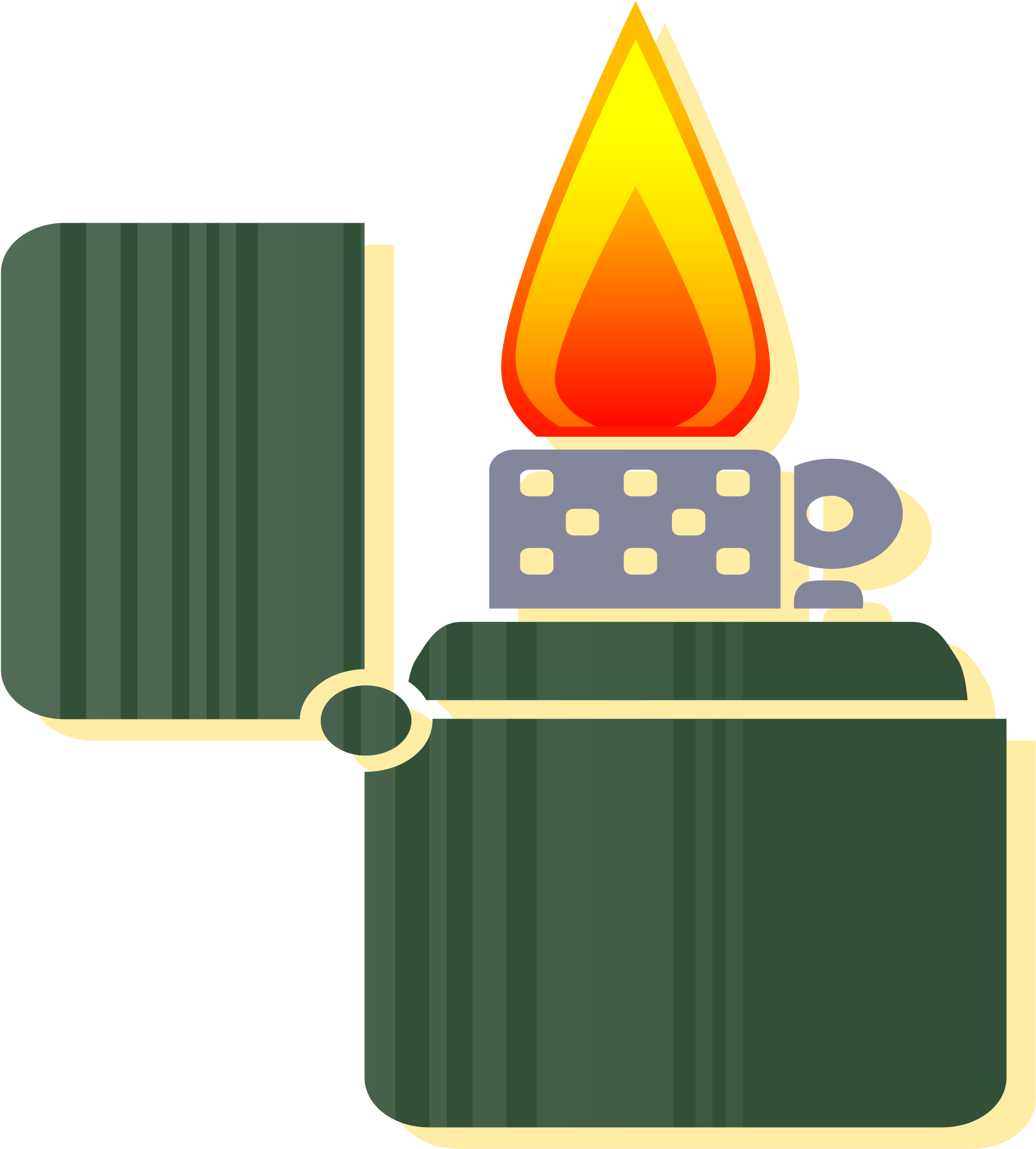 Big Image - Lighter (2400x2194), Png Download