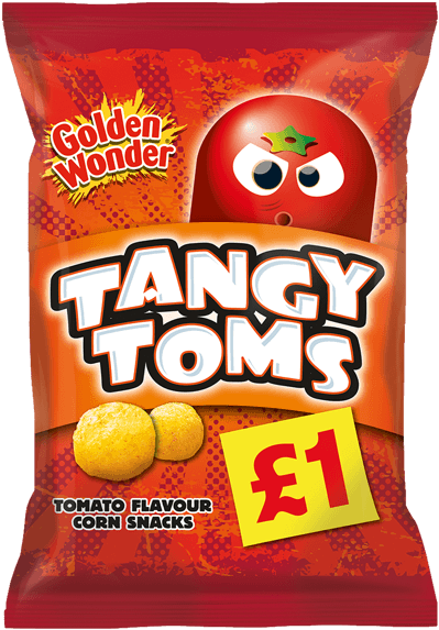 Golden Wonder Tangy Toms 70g - Lays Paprika Crisps (600x600), Png Download