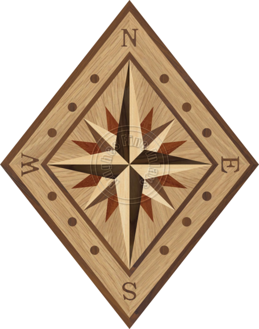 Wood Compass Png (513x650), Png Download