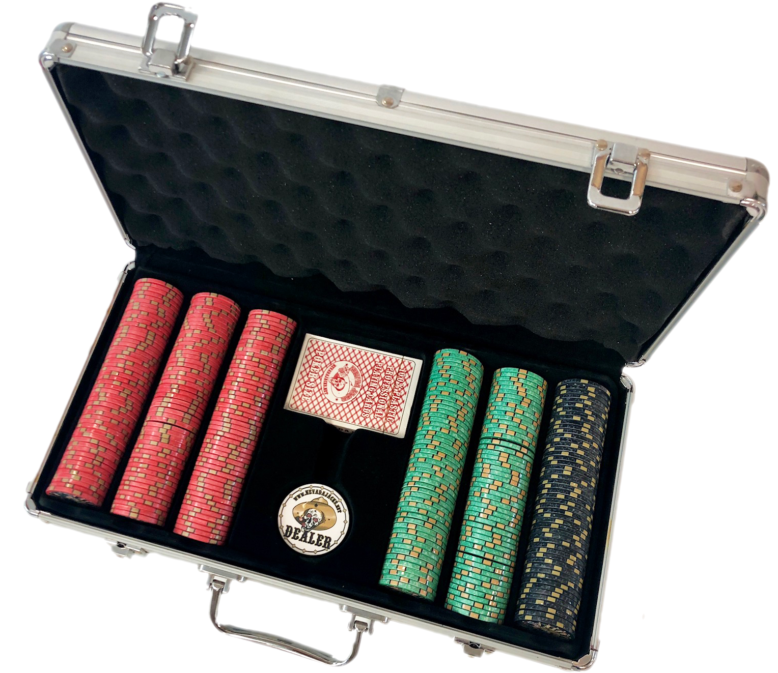 300 Piece Nevada Jack "skulls" - Poker (1528x1323), Png Download