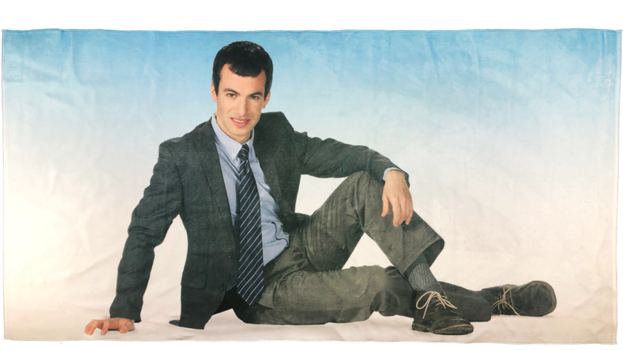 Nathan Fielder Towel - Nathan For You Season 2 (900x900), Png Download