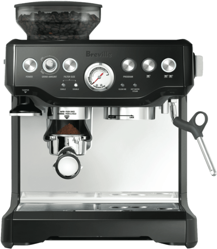 Breville The Barista Espresso Coffee Machine Black - Sage Barista Express Bes875uk (773x505), Png Download