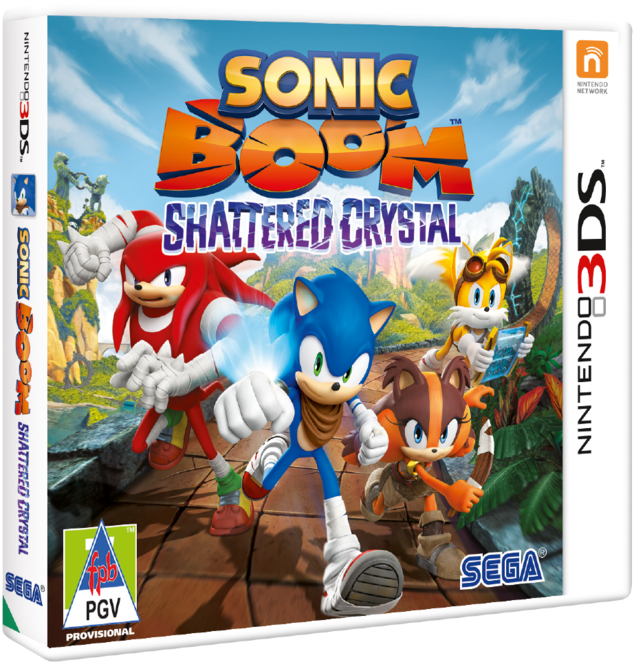 3ds Sonic Boom Shattered Crystal - Sonic Boom Shattered Crystal Cover (960x943), Png Download
