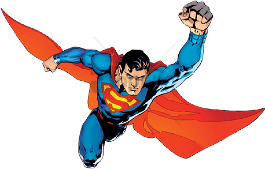Free Png Download Dc Comics Justice League The Ultimate - Imagen De Superman Volando (850x544), Png Download