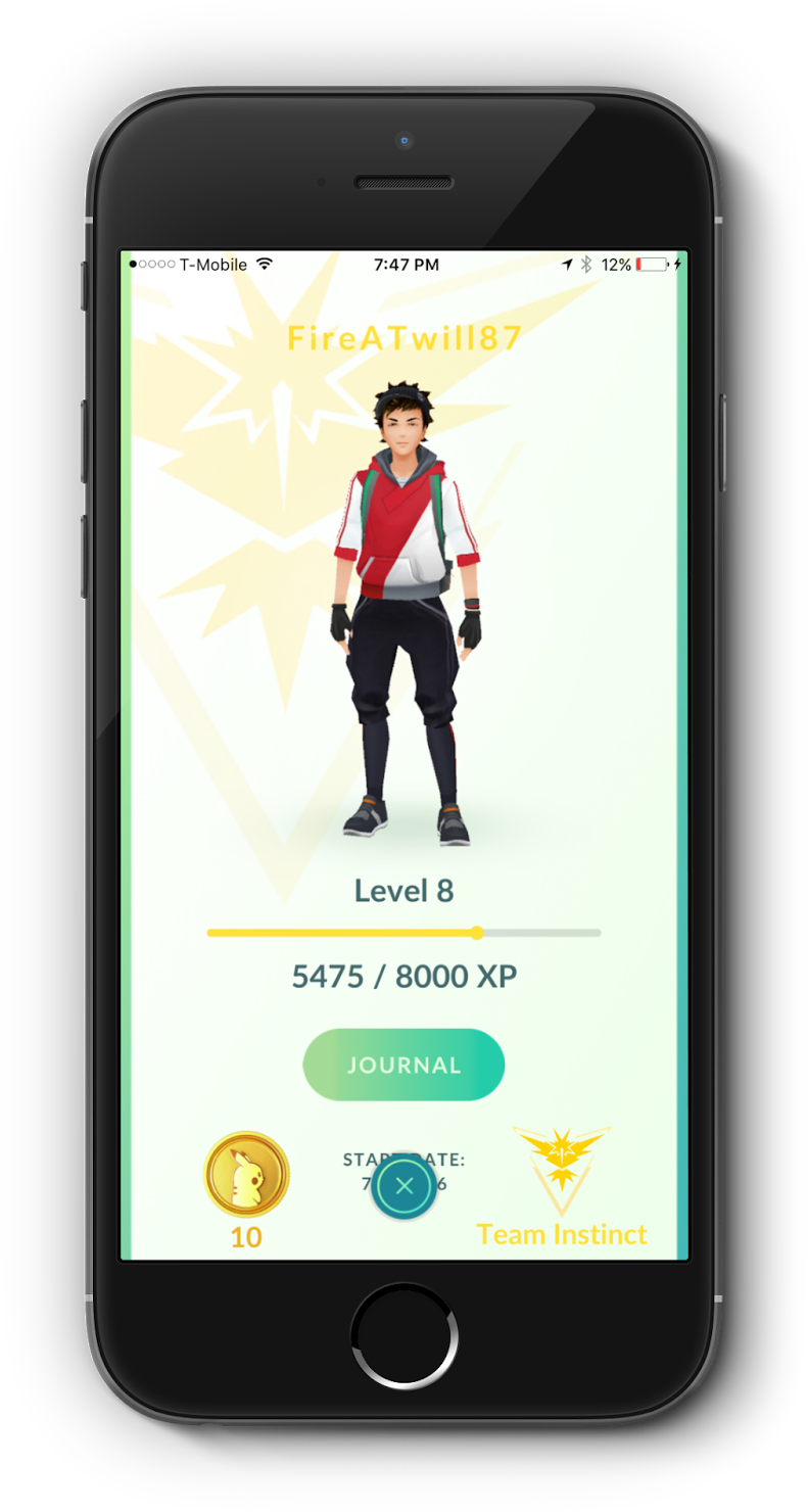 Choose Team Pokémon Go Team Instinct Choose Team Pokémon - Pokemon Go Instinct Player (1066x1600), Png Download