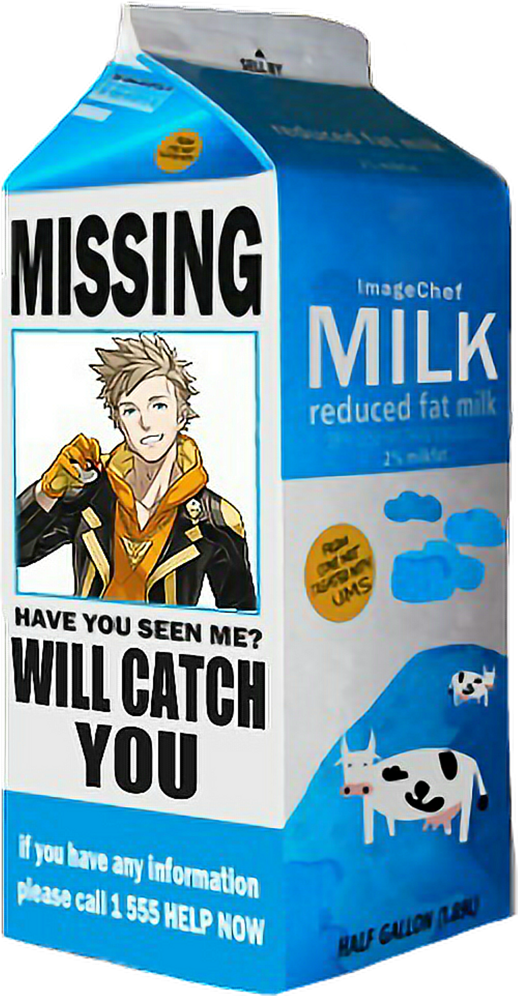 #pokemongo #pokemon #game #spark #teaminstinct #instinct - Jeff Sessions On Milk Carton (1024x1970), Png Download