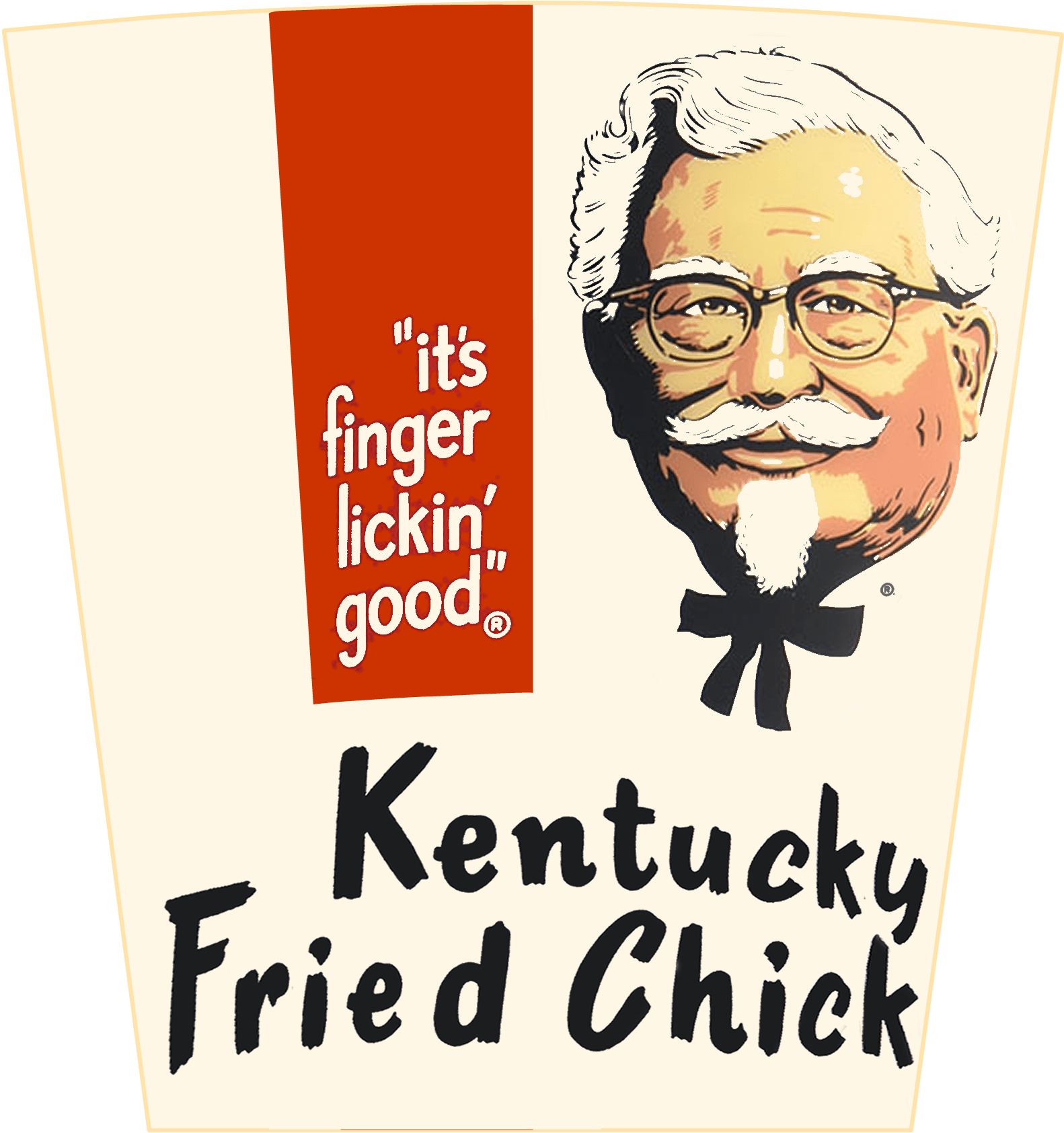 Old Kentucky Fried Chicken Bucket - Kfc (2040x2640), Png Download
