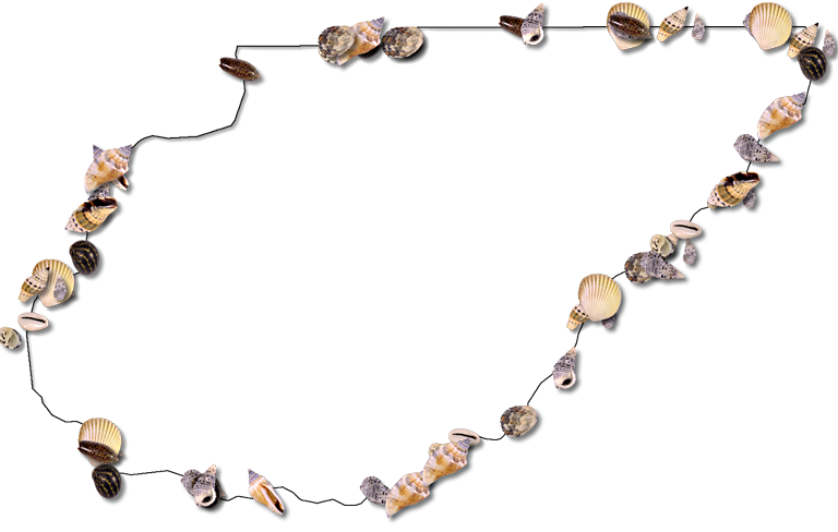 A Map Of Union With A Thin Black Outline, Inner Drop - Necklace (768x488), Png Download