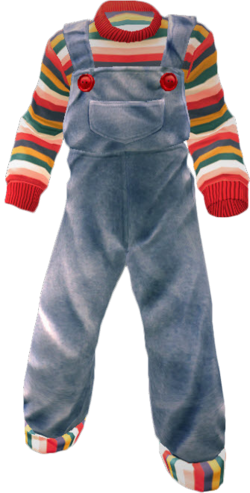 250px-dead Rising Toddler Outfit - Dead Rising 2 Chucky Outfit (250x493), Png Download