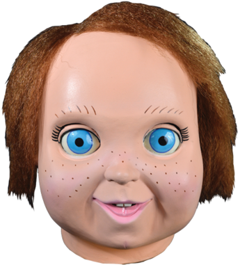 4 Chucky Good Guy Mask Halloween - Chucky Mask (341x500), Png Download