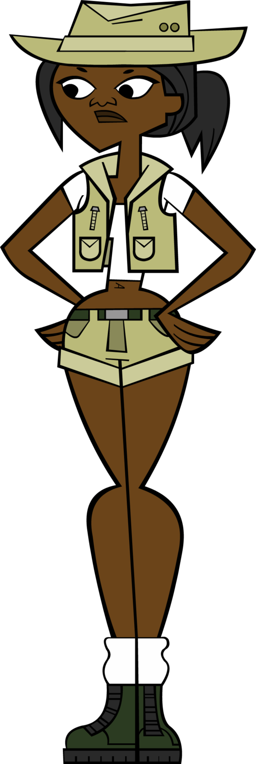 Image - Total Drama Jasmine Png (517x1542), Png Download