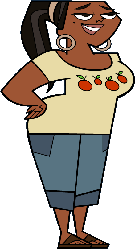 Image - Total Drama Island Characters Leshawna (458x823), Png Download