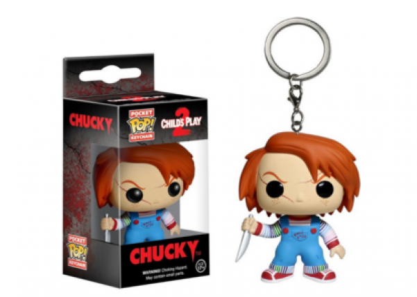 Child's Play Chucky Pocket Pop! Vinyl Key Chain (600x600), Png Download